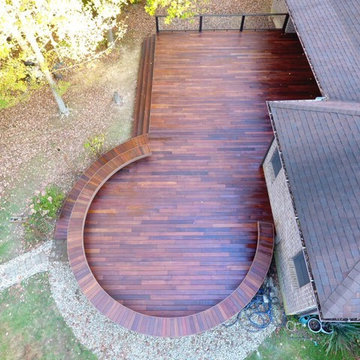 Curved Ipe Deck