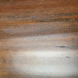 Landmark - Caramel Apple Random Width Laminate with Attached Pad - Laminate Flooring