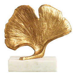 Gingko Gold Leaf Object | Pulp Home - Decorative Objects And Figurines