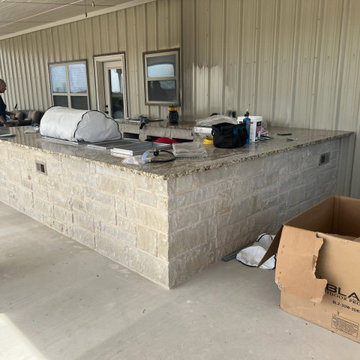 DFW Pool Experts Outdoor Kitchen Duty