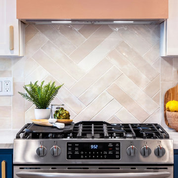 Arabescato Como Quartz Kitchen