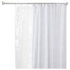 Utopia Alley 72inch Adjustable Rust-Proof Double Shower Curtain Rods, Chrome