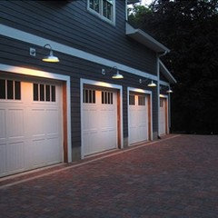 Gooseneck Light Above Garage Door Best Size And Placement Best