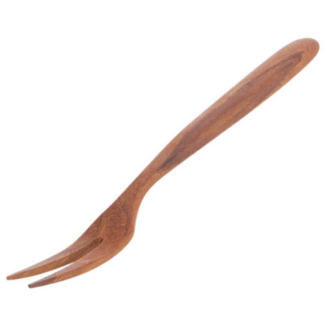 Chiku Teak Wood Serveware, Fork
