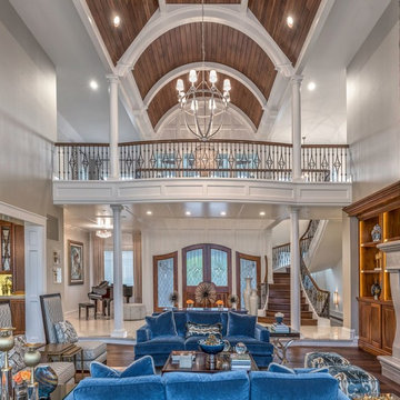 Coastal with French Chateau Characteristics