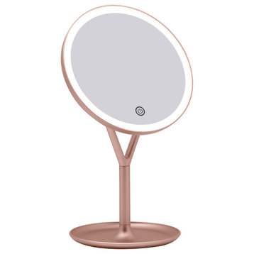 Clarity LED Makeup Mirror, Rose Gold