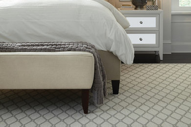 Bedroom - contemporary bedroom idea in Birmingham