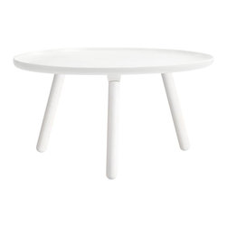 Normann Copenhagen Tablo Table Large White/White - Coffee Tables