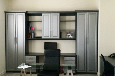Elegant home office photo in Phoenix