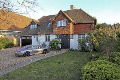 Design ideas for a classic house exterior in London.