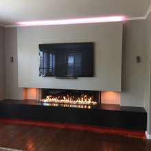 Linear Fireplaces