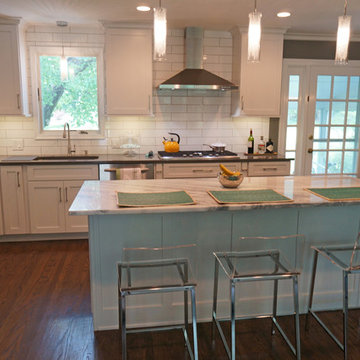 White Shaker Kitchen in Doylestown