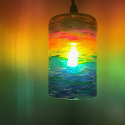 Horizontal rainbow - Lamps