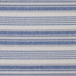 Alpine Rug Co. - Cabana Collection Blue Striped Indoor Outdoor Area Rug, 6'7"x9'6" - Stylish and durable, the outdoor rugs of the Cabana collection offer striking geometric patterns and texture. The flatwoven design is low to the ground and dries easily after rain showers.