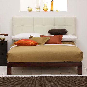 Madera Platform Bed- White