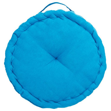 Safavieh Payton Floor Pillow Blue 20" X 20"