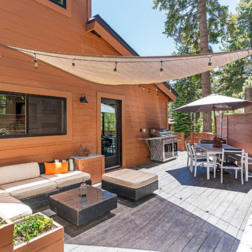 Incline Village Home - remodel, art placement, and landscape design