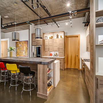Warm Contemporary Kitchen | Minneapolis, MN | Sawhill