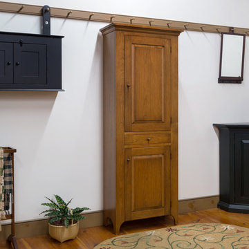 Shaker Cupboard with Wood Doors