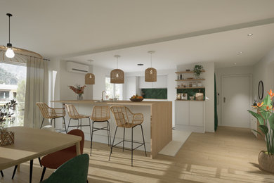 2023 - Projet Les Cèdres : 2 appartements T3 à réunir -  IMAGE 3D
