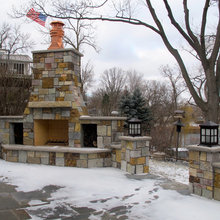 Patio Fireplace
