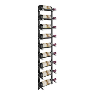 Vino Pins Flex 45 (wall mounted metal wine rack) - Contemporary - Wine Racks  - by VintageView | Houzz