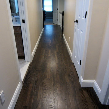 Smithtown: INSTALL NEW & REFINISH EXSTING W EBONY/GRAY BLEND & BONA TRAFFIC HD