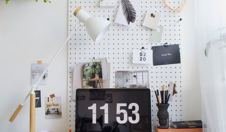 Personalise Your Home Office With an Inspirational Pinboard