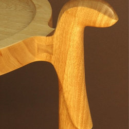 Custom Handmade Ash Round Table - Products