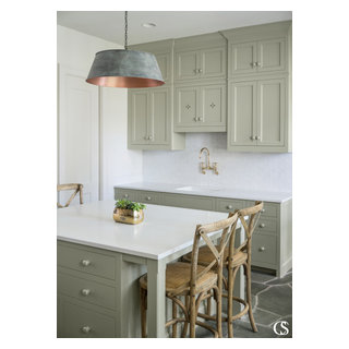 French Gray Farrow And Ball - Traditional - Home Office - Salt Lake ...