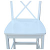 X-Back Counter Height Stool - 24" Seat Height