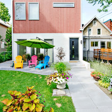 outside