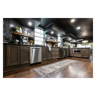 Roswell Speak Easy Basement - Contemporary - Basement - Atlanta - by ...