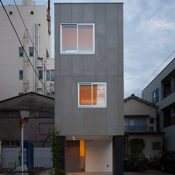 うなぎの寝床の多世帯住宅