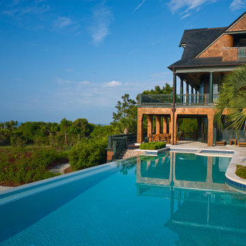 Shingle Style Oceanfront Residence
