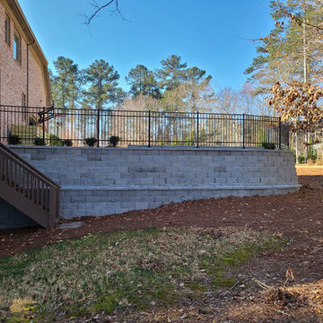 2023 New-Johns Creek-Modular wall, Boulder Wall, Flagstone, Front Fieldstone
