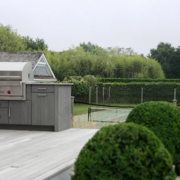 Nature, Tennis & Cooking Outdoors in East Hampton, NY