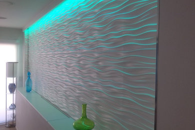 Example of a trendy home design design in Los Angeles