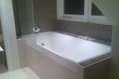 Design ideas for a modern bathroom in London.