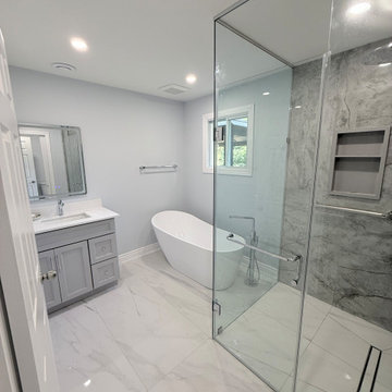 Insane Bathroom Transformation in Caledon