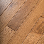 Hurst Hardwoods - Hickory Hand Scraped Prefinished Solid Wood Floor, Summer Road, 1 Box - This listing is for 1 box (22.6 square feet) of of our popular 5" x 3/4" Hand Scraped Hickory (Summer Road) Prefinished Solid wood floor. This solid wood flooring comes with FREE STANDARD SHIPPING to anywhere in the continental USA and is made from Character Grade Hickory to display the natural characteristics of North America's hardest wood flooring species, providing beautiful rustic aesthetics to compliment your home's interior space. Featuring a tongue & groove milling profile, unique hand-scraped textures created by actual human hands, and hand-scraped edges/ends, this solid hardwood floor also boasts an Aluminum Oxide finish, making it highly scratch resistant. Flooring planks come in 12" to 54" random lengths. Installation methods include nail or staple down. Comes with a 30 Year Finish Warranty. For more information, please refer to our Terms & Policies for statements on moisture control, radiant heat, shipping, damage, and returns. For over 25 years, Hurst Hardwoods has been a national leading hardwood flooring wholesaler.