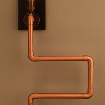 Industrial Vintage Custom Wall Sconces and Pendants