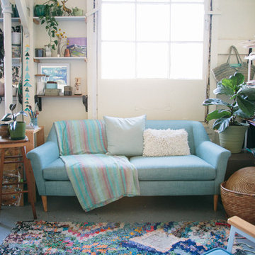 A Light-Filled Artist’s Loft Has Touches of Home
