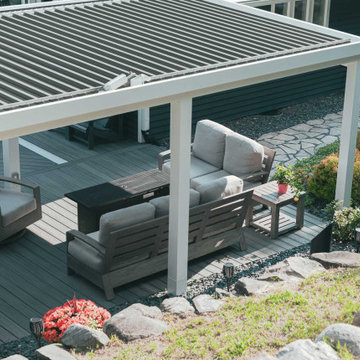 Good Residence - Plymouth, MI: StruXure Louvered Pergola & MagnaTrack Screens