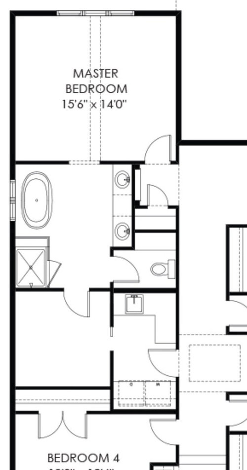 Master Bedroom En-suite to Laundry room