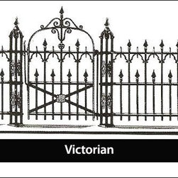 Victorian Iron Fence - Home Fencing And Gates