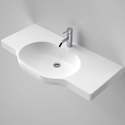 Caroma Opal 900 Twin Wall Basin 1TH - Bathroom Basins