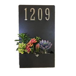 Painted Address Planter - Products