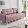MALMO Sleeper Sofa, Pink