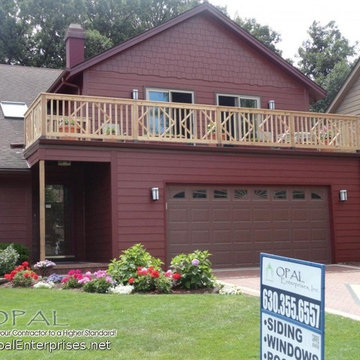 Countrylane Red James Hardie Siding, With Andersen A-Series Windows in Lisle